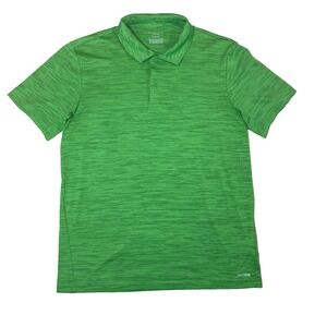 Tek Gear DryTek Polo t-shirt Green Mens size Medium